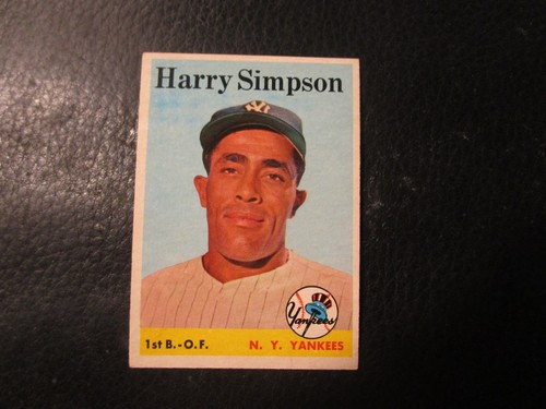 1958 topps card - card#299, harry