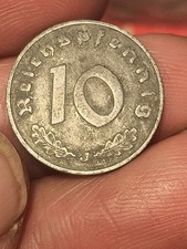 Moneta  Pfennig 1940 Zecca J Deutsches Reich Nazismo Svastica 