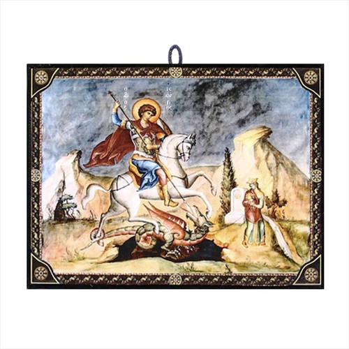 Icona san giorgio ortodosso - icona,