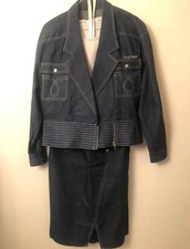 Courreges Giacca Denim Gonna