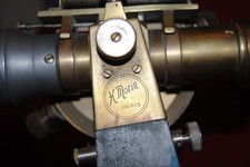 Morin Theodolite xix xx sec. in ottone e alluminio raro