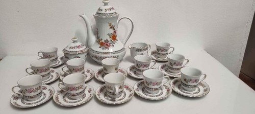 Servizio caffè fiorito - da, 12