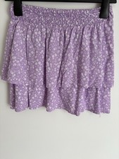 Gonna viola sommessa taglia S