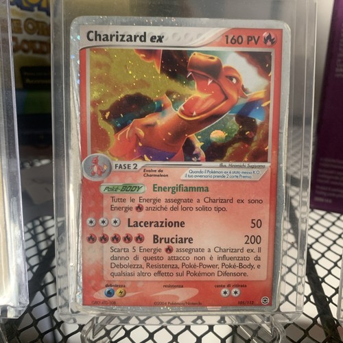 Pokemon card charizard holo - charizard, ex