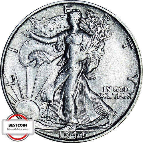 Usa 142 mezzo dollaro - usa,
