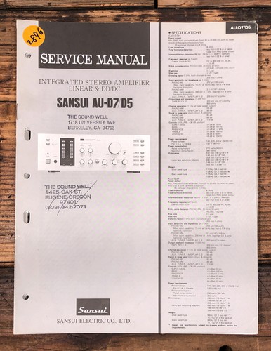 Sansui au d7 - sansui, au-d7