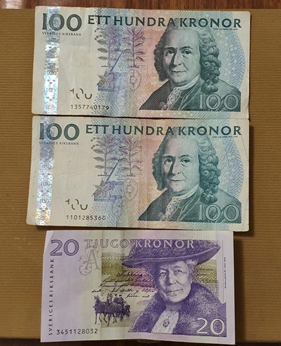 Banconote svezia 220 - svezia, corone