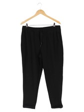 Zara Pantaloni Tuta Donna Nero
