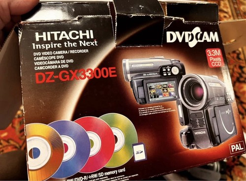 Dvd videocamera hitachi - dvd,