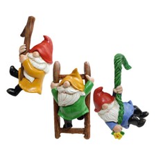 3 Pezzi Ciondolo Gnomo da