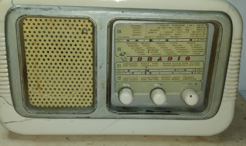 Radio bachelite bianca - radio,