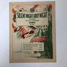 Silent Night Holy Night Gruber