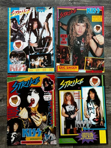 Kiss fanzine magazine strike - kiss,