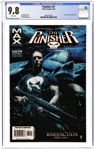 Punisher max cgc 8 - punisher,