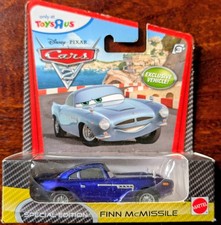Mattel Disney Pixar Cars 2 Toys R Us modellino auto pressofuso giocattolo - Finn McMissile nuovo