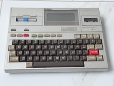 Epson HX-20 vintage con unità