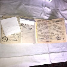 CARTA DI CIRCOLAZIONE AUTOVETTURA AUTOBIANCHI BIANCHINA GIARDINIERA-IMM. 1973