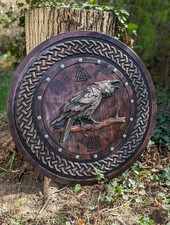 Scudo vichingo scudo corvo