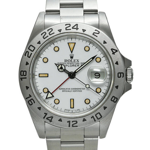 Rolex explorer 16570 white - rolex,