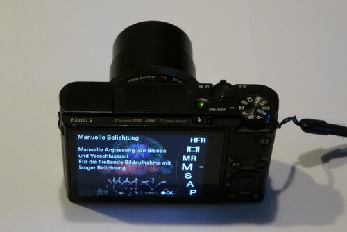 Sony dsc rx100 fotocamera - v,