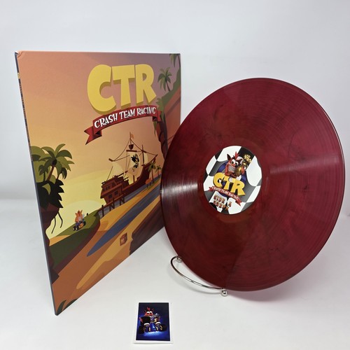 Crash team racing ctr vinyl - crash,
