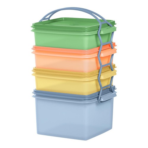 Tupperware piece carry all - 9-piece, carry-all
