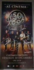 Locandina originale POOH 50 L'ULTIMO CONCERTO Riccardo Dodi Battaglia MUSICA 
