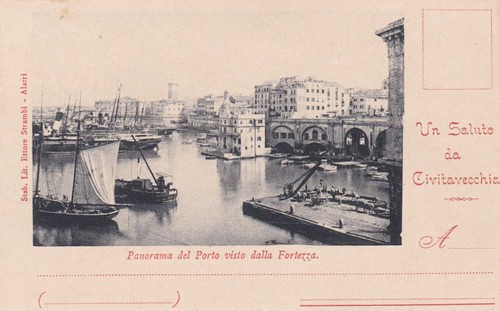 Civitavecchia saluto da - , un