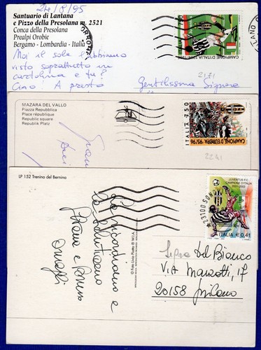 Italia 3 cartoline - italia,