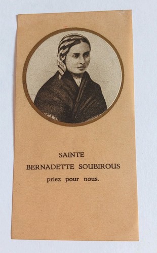 Ancienne image pieuse ste - image, "ste