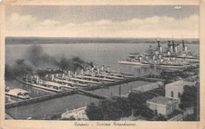 Cartolina Navi Italia Porto Di