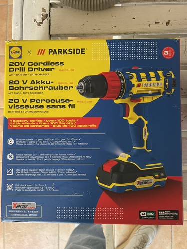Trapano parkside 20v con