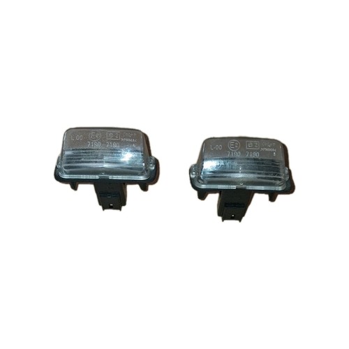 6340a3 luci targa - targa, originali