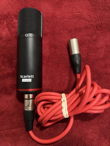 Scarlett studio xlr microfono - scarlett,