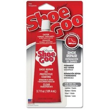 (Confezione da 6) Colla Adesiva Eclettica Shoe Goo, Riparazione Scarpe, Trasparente, 110010, 3,7 fl. oz.