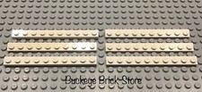 Lego piatto bianco 1x10 - 1x10,