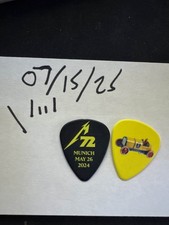 METALLICA GUITAR PLETTRO 72 STAGIONI TOUR MUNICH CONCERT SET 2024