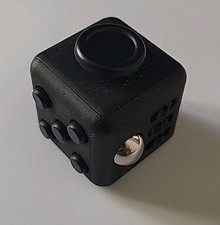 FIDGET CUBE Giocattolo ADHD Ansia Stress Sollievo Focus Attenzione Lavoro Puzzle 6 Lati