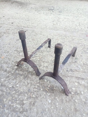 Coppia alari camino - di,
