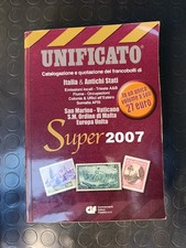 Unificato Catalogo E Quotazione Dei Francobolli Italia Stati Antichi Super 2007
