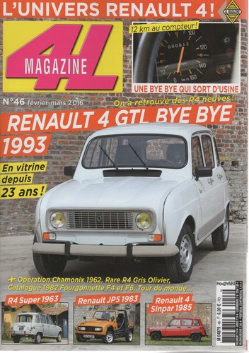 Magazine renault 4 gtl - 46,