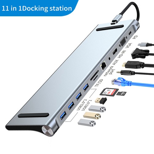 Type dock hub usb c - type,