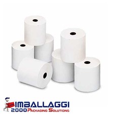 IMBALLAGGI 2000-50 ROTOLI TERMICI CASSA CARTA TERMICA 57 MM X 30  METRI