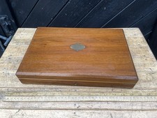 Antica scatola porta posate da