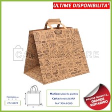BORSE SHOPPER DI CARTA MANICO