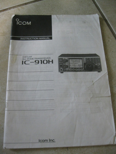 Manuale istruzioni icom - istruzioni,