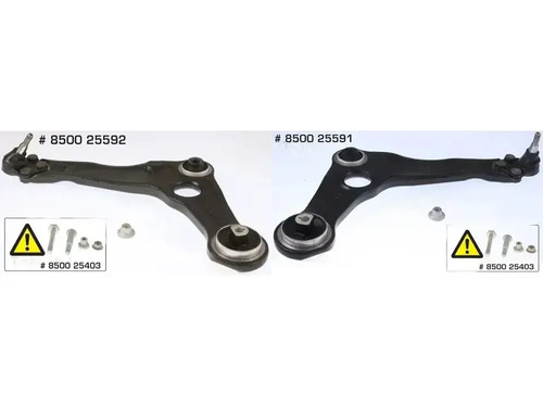 Bracci oscillanti triscan - 2x,
