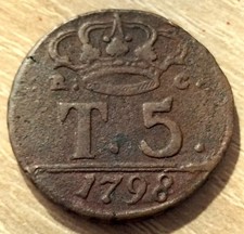 5  Tornesi 1798