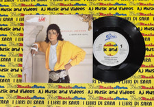 LP 45 7" MICHAEL JACKSON Liberian girl Girlfriend 1987 holland EPIC EPC 654947 0