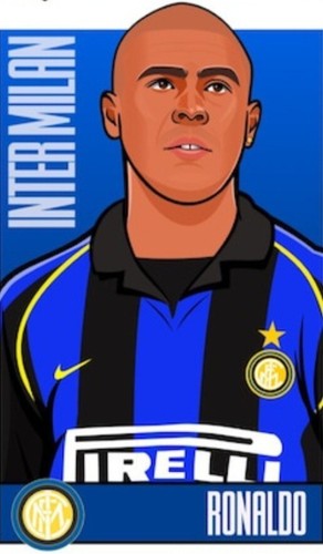 Calamita frigo giocatore inter